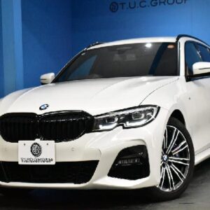 2020 Bmw 3 Series white gasoline used car Japan export
