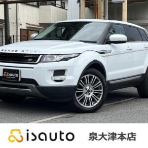 2012 Land Rover Range Rover Evoque white gasoline used car Japan export