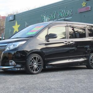 2015 Toyota Esquire black hybrid used car Japan export