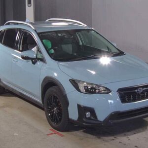 2017 Subaru Xv blue gasoline used car Japan export