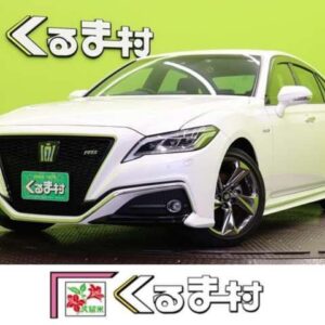 2019 Toyota Crown Hybrid pearl hybrid used car Japan export