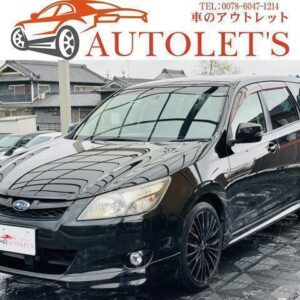 2015 Subaru Exiga black gasoline used car Japan export