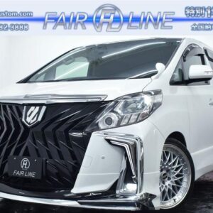 2012 Toyota Alphard pearl gasoline used car Japan export