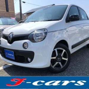 2017 Renault Twingo white gasoline used car Japan export