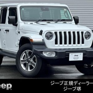 2021 Chrysler Jeep Jeep Wrangler Unlimited white gasoline used car Japan export