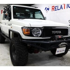 2015 Toyota Land Cruiser 70 white gasoline used car Japan export