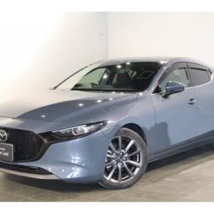 2022 Mazda Mazda3 Fastback gray gasoline used car Japan export