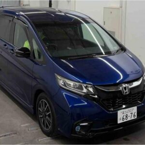 2018 Honda Freed blue gasoline used car Japan export