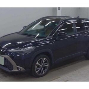 2023 Toyota Corolla Cross black gasoline used car Japan export