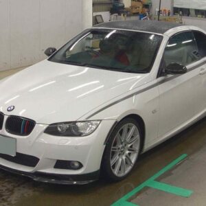 2008 Bmw 3 Series white gasoline used car Japan export