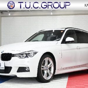 2017 Bmw 3 Series white gasoline used car Japan export