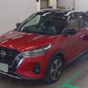2021 Nissan Kicks wine gasoline used car Japan export