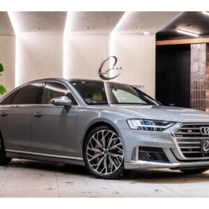 2021 Audi S8 gray gasoline used car Japan export