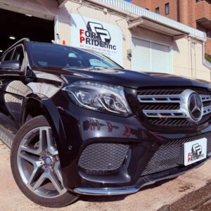 2016 Mercedes Benz Gls black diesel used car Japan export