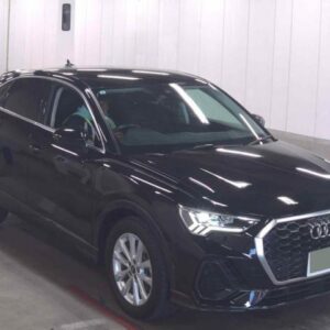 2021 Audi Q3 Sportback black gasoline used car Japan export