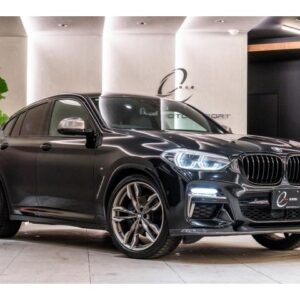 2019 Bmw X4 black gasoline used car Japan export