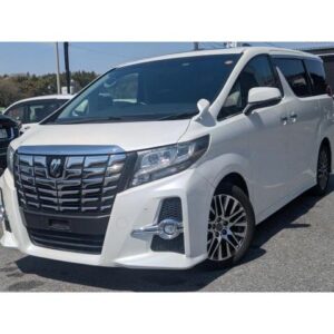 2016 Toyota Alphard pearl gasoline used car Japan export