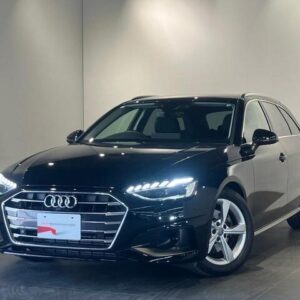 2021 Audi A4 Avant black gasoline used car Japan export
