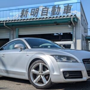 2009 Audi Tt Coupe silver gasoline used car Japan export