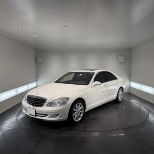 2006 Mercedes Benz S-Class white gasoline used car Japan export