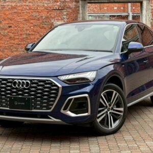 2023 Audi Q5 Sportback blue diesel used car Japan export