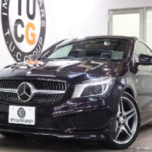 2015 Mercedes Benz Cla-Class black gasoline used car Japan export