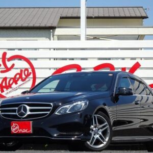 2016 Mercedes Benz E-Class black gasoline used car Japan export