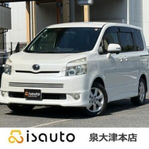 2008 Toyota Voxy pearl gasoline used car Japan export