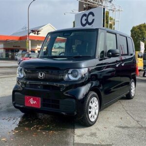 2024 Honda N-Box black gasoline used car Japan export