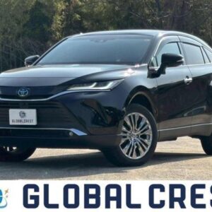 2025 Toyota Harrier Hybrid black gasoline used car Japan export