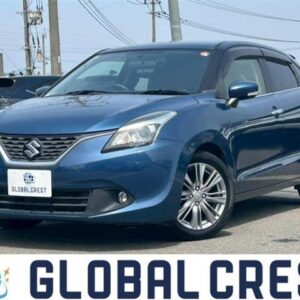 2016 Suzuki Baleno blue gasoline used car Japan export