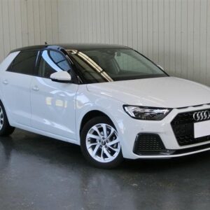 2025 Audi A1 Sportback white gasoline used car Japan export