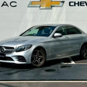 2019 Mercedes Benz C-Class silver diesel used car Japan export