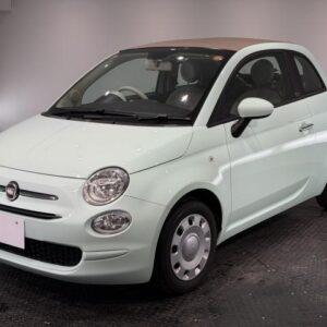 2021 Fiat 500C blue gasoline used car Japan export