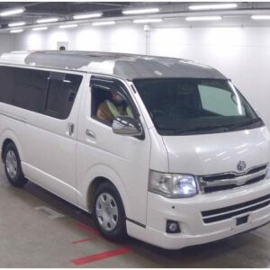 2011 Toyota Regius Ace Van pearl gasoline used car Japan export
