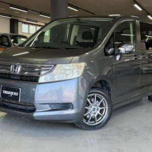2010 Honda Stepwagon gray gasoline used car Japan export