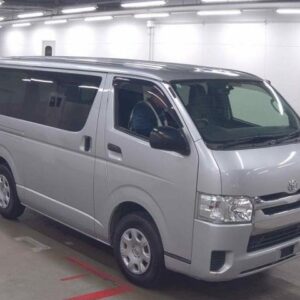 2017 Toyota Regius Ace Van silver gasoline used car Japan export