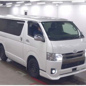 2017 Toyota Regius Ace Van pearl diesel used car Japan export
