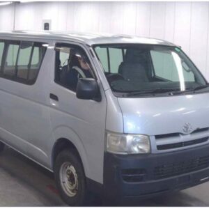 2006 Toyota Hiace Van silver diesel used car Japan export
