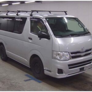 2013 Toyota Regius Ace Van silver gasoline used car Japan export