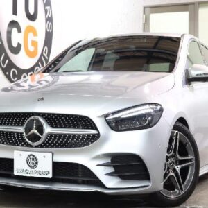 2019 Mercedes Benz B-Class silver gasoline used car Japan export