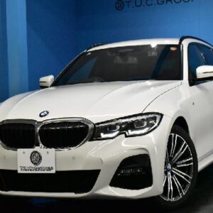 2021 Bmw 3 Series white gasoline used car Japan export