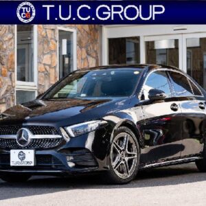 2019 Mercedes Benz A-Class black gasoline used car Japan export