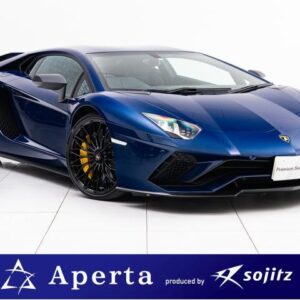 2018 Lamborghini Aventador blue gasoline used car Japan export