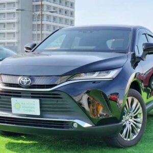 2021 Toyota Harrier black gasoline used car Japan export