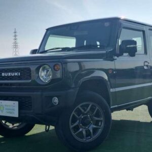 2020 Suzuki Jimny green gasoline used car Japan export