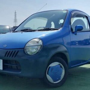 2003 Suzuki Twin blue gasoline used car Japan export