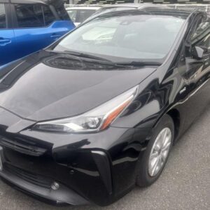 2019 Toyota Prius black gasoline used car Japan export