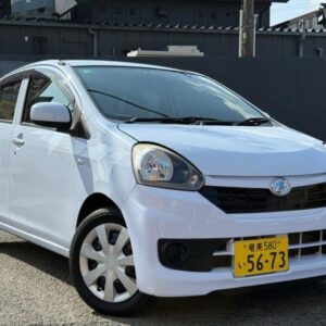 2014 Daihatsu Mira E:S blue gasoline used car Japan export