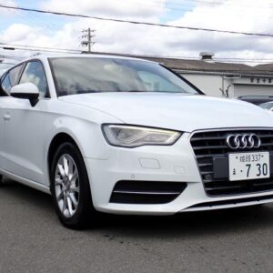 2014 Audi A3 white gasoline used car Japan export